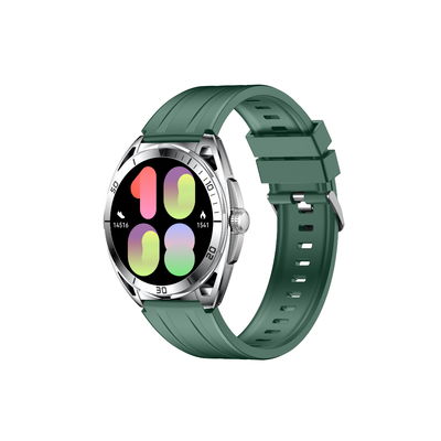 DW16PRO 슈퍼 AMOLED 스마트 워치 프리미엄 다기능 모델 블루 PVD 금속 프레임