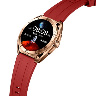 DW16PRO 스마트워치 3D UI 동적 시계 PVD 금속 프레임 HD 블루투스 호출 AOD