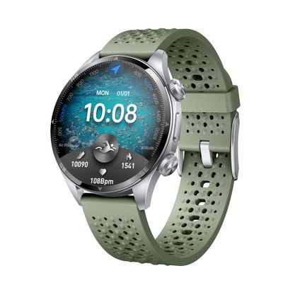 GPS 스마트 워치 IP68 방수 5ATM AI 음성 보조 스마트 워치