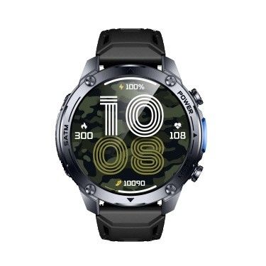 KW300 AMOLED GPS & AI 스마트워치 실시간 활동 및 수면 추적기 AI Q&A 5ATM 방수